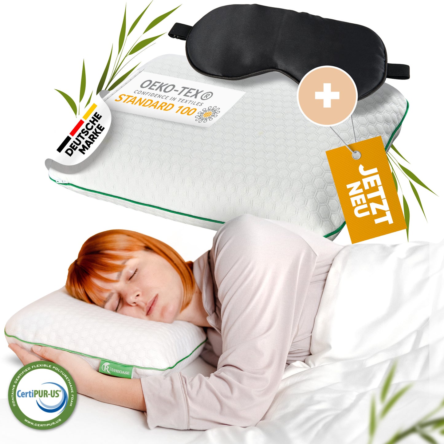 RUHEOASE© Kissen | Ergonomie, die dich trägt